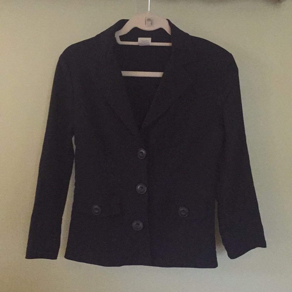 Black stretch blazer